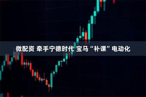 微配资 牵手宁德时代 宝马“补课”电动化